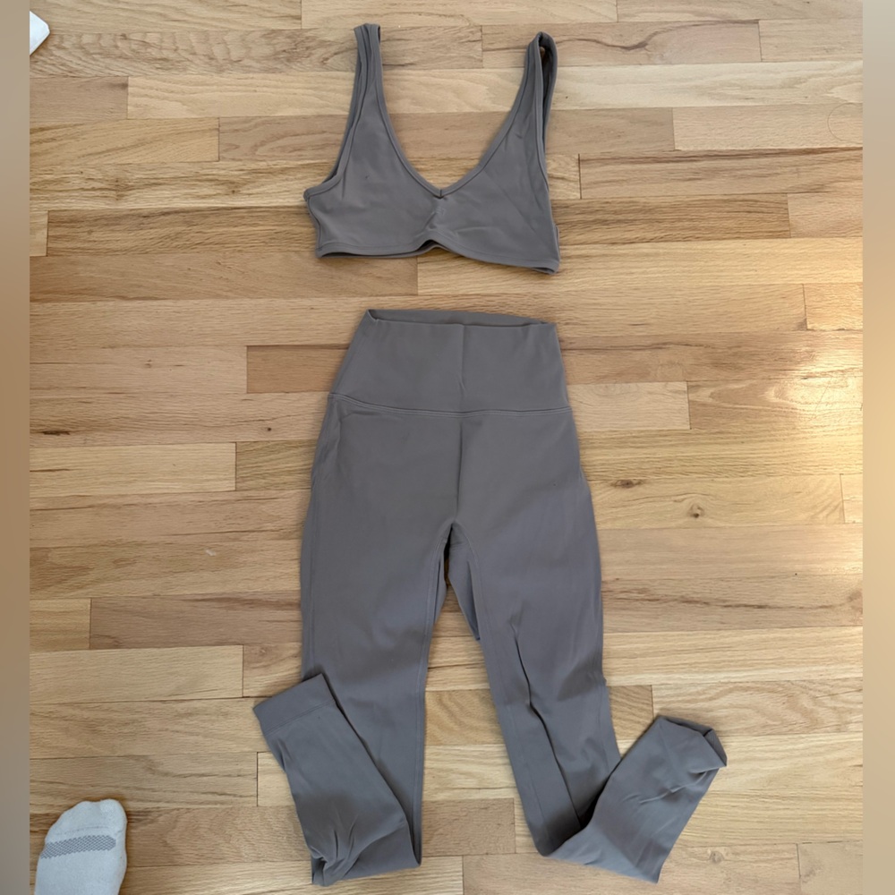 SET Active Sports Body Taupe Two-Piece Set